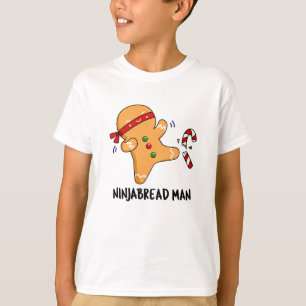 T-shirt Ninjabread Man Funny Gingerbread Pun