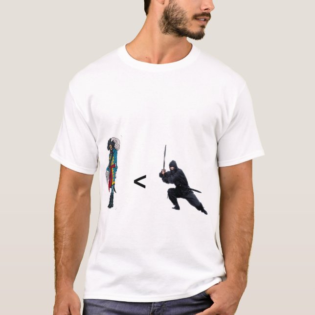 T-shirt Ninjas > pirates (Devant)