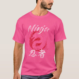 T-shirt Ninjutsu Bujinkan Dragon Symbole ninja Dojo entraî
