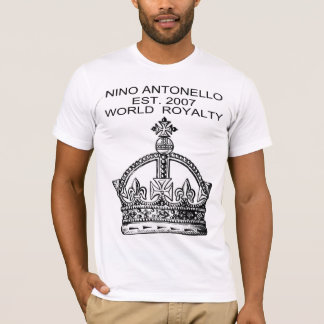 T-shirt Nino Antonello Est. Photo de la Couronne Pourcenta