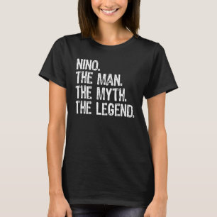 T-shirt Nino L'Homme Le Mythe Le Cool De La Légende