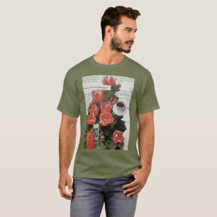 T-shirt N'Interrompez Pas L'Argent Matin Café Thé Heure
