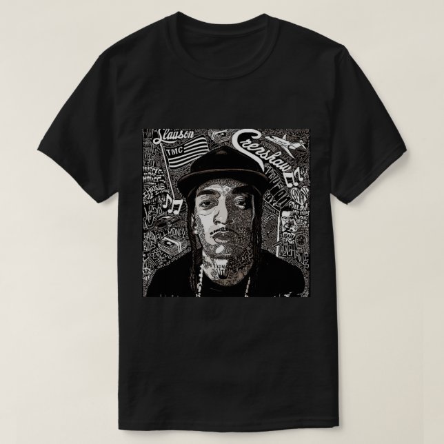 T-shirt Nipsey Hussle Rapper (Design devant)