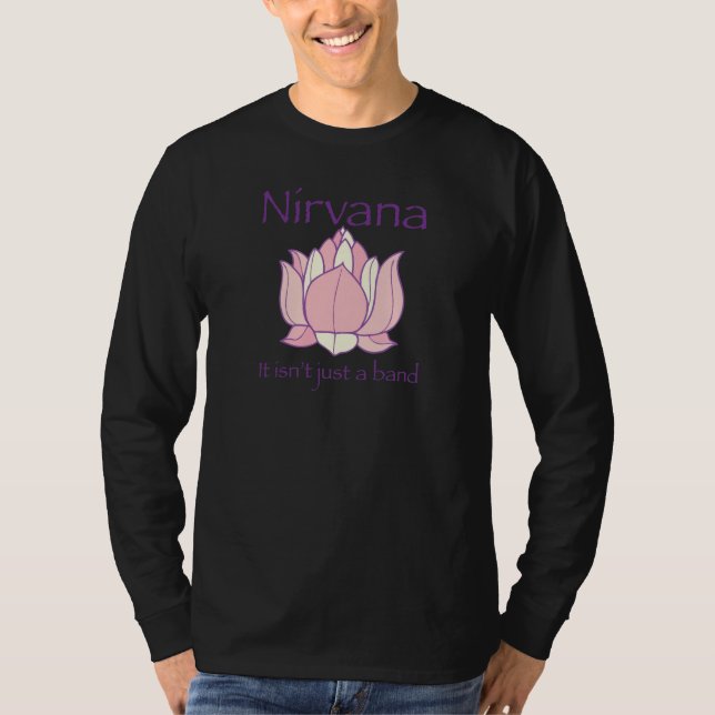 T-shirt Nirvana - ce n'est pas simplement une bande (Devant)
