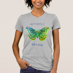 T-shirt Nirvana de papillon en détresse