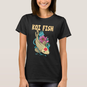 T-shirt Nishikigoi japonais traditionnel Koi Poisson Koi P