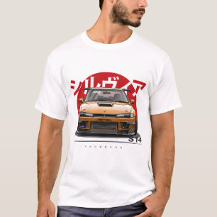 T-shirt Nissan Silvia S14 200SX 240SX, SR20DET, Nismo 270R