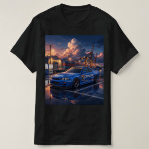 T-shirt Nissan Skyline GT-R R34