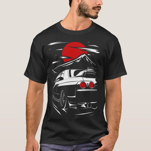 T-shirt Nissan Skyline R32 T-ShirtNissan Skyline R32 (Devant)