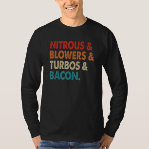 T-shirt Nitreux & souffleurs & turbos & bacon