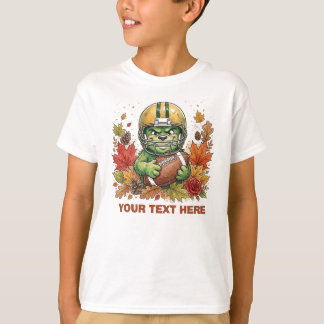 T-shirt Niveau 10 Débloqué Anniversaire Garçon Football Au