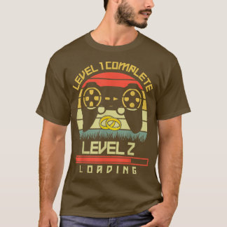 T-shirt Niveau 1 Complet 2 Chargement du 1er anniversaire 
