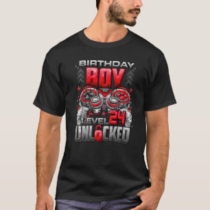 T-shirt Niveau 24 Déverrouillé stupéfiant depuis 1998 24e 