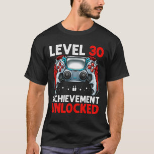 T-shirt Niveau 30 déverrouillé stupéfiant depuis 1991 30e 