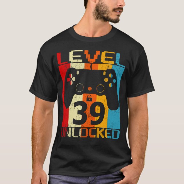 T-shirt Niveau 39 déverrouillé (Devant)