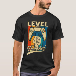 T-shirt Niveau 49 Déverrouillé stupéfiant depuis 1973 49e 