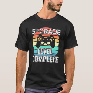 T-shirt Niveau 5e année Complet 5e année Gamme vidéo G