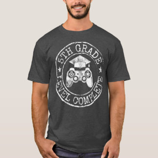 T-shirt Niveau 5e année Terminer la cinquième année