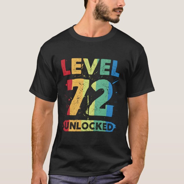 T-shirt Niveau 72 Déverrouillé 72E (Devant)