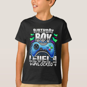 T-shirt Niveau 9 Débloqué Jeu Vidéo 9ème Anniversaire Game