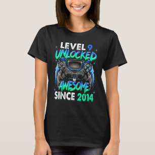 T-shirt Niveau 9 déverrouillé stupéfiant depuis 2014 9e an