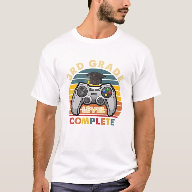 T-shirt Niveau de 3e année (Devant)