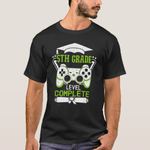T-shirt Niveau de 5e année Terminé Est Cool 5e année Gradu