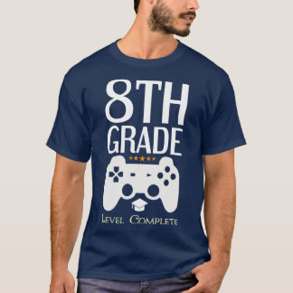 T-shirt Niveau de 8e année achevé