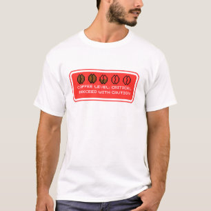 T-shirt Niveau de café : critique