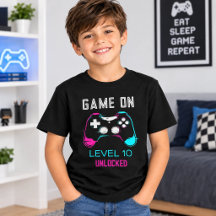 Niveau de jeu vidéo Joueur Anniversaire Photo enfa
