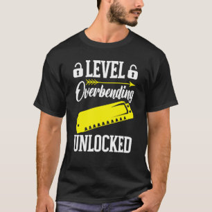 T-shirt Niveau de joueur d'harmonica débloqué