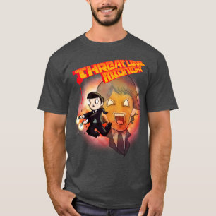T-shirt Niveau de menace minuit