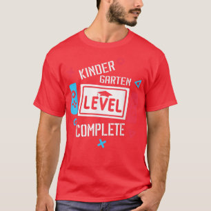 T-shirt Niveau d'obtention du diplôme de la maternelle Jeu