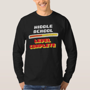 T-shirt Niveau intermédiaire Terminé 8e année d'études
