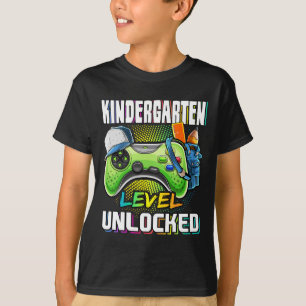 T-shirt Niveau Maternelle Débloqué Jeu Vidéo Ck À L'école