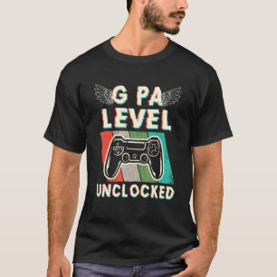T-shirt Niveau Mens G Pa Déverrouillé Niveau Jusqu'À G Pa