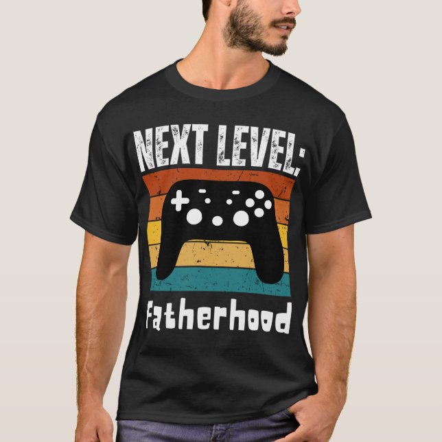 T-shirt Niveau Suivant : La paternité, Le Père/Père Du Jeu (Devant)