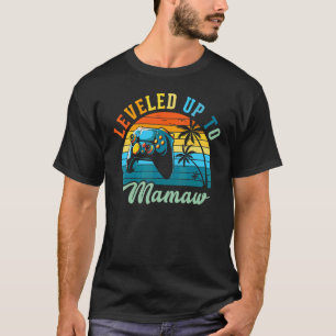 T-shirt Niveau Supérieur à Mamaw Annonce de Naissance pour