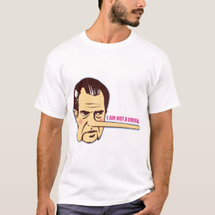 T-shirt Nixon, je ne suis pas un escroc