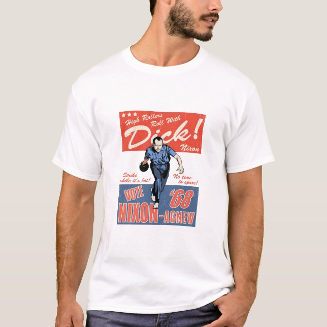 T-shirt Nixon, petit pain avec (Devant)