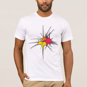 T-shirt no7 abstrait