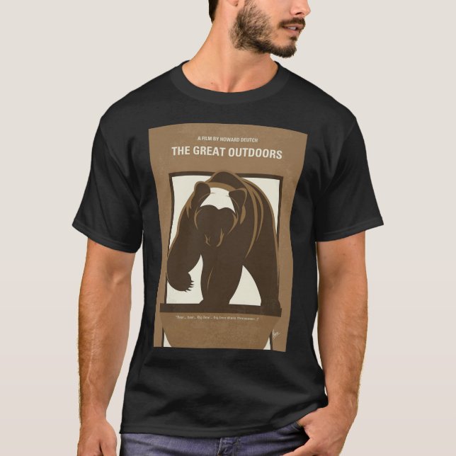 T-shirt No824 My The Great Outdoors poster miniature de fi (Devant)