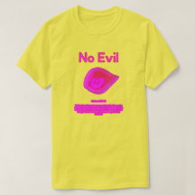 No Evil - Logo coucher de soleil tahitien - T-Shir