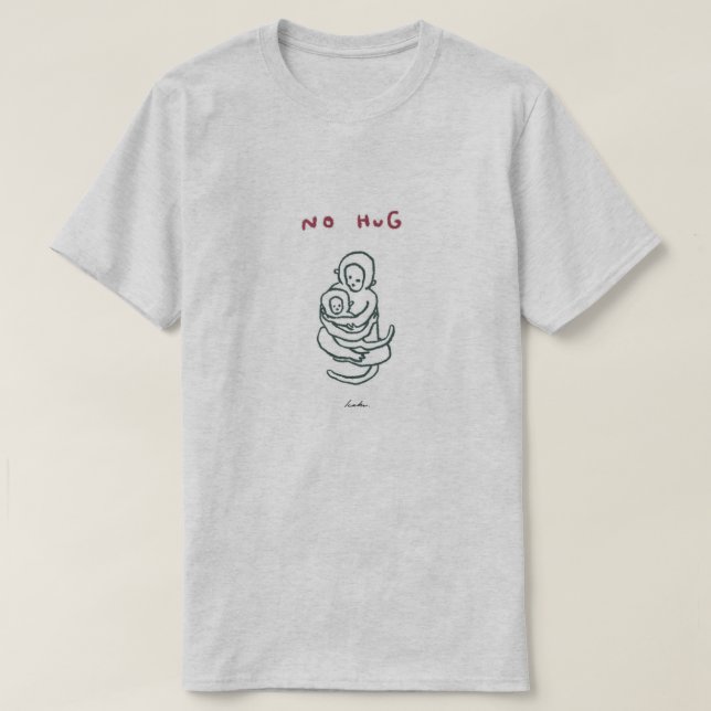 T-SHIRT NO HUG (Design devant)