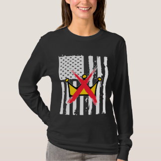 T-shirt No kings in America anti Trump
