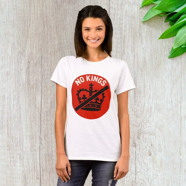 T-shirt No Kings Protest Symbol (Créateur téléchargé)