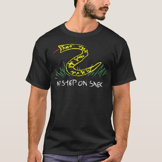 T-shirt No Step On Snek Gadsden (Devant)