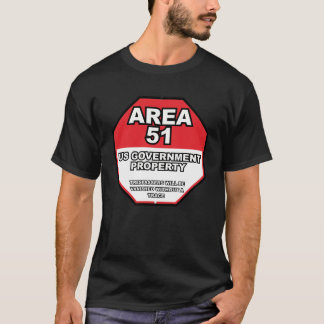 T-shirt No Trespassing Area 51 2