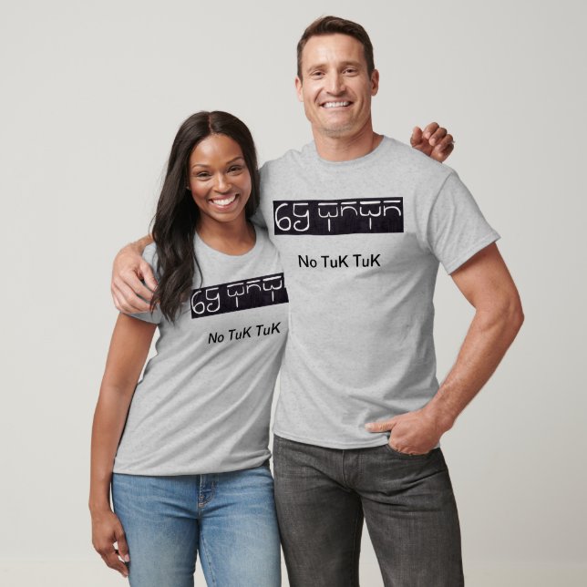 T-shirt No Tuk Tuk - a MUST for Travellers dans les (Unisexe)
