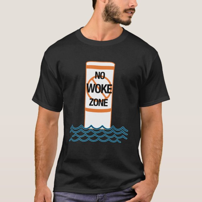 T-shirt No Wozone Anti-Démocrate Libéral de gauche (Devant)